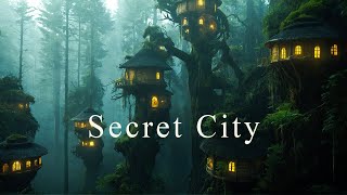 432 Hz -Secret City -Ethereal Space Ambient Music - Deep Relaxation and Meditation