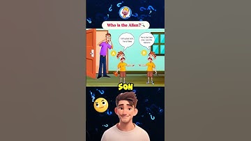 Who is the Alien?🔍 #riddlechallenge #brainteasers #logicalpuzzles #riddleoftheday #enigma