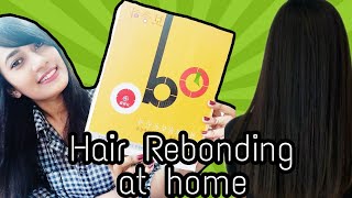 Hair Rebonding at home in the cheapest price