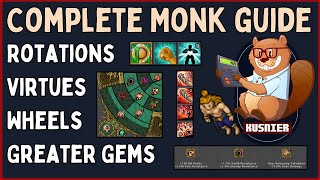 Celebrity Complete Monk Guide | UPDATED | Virtues, Rotations, Wheels | Tibia Profile