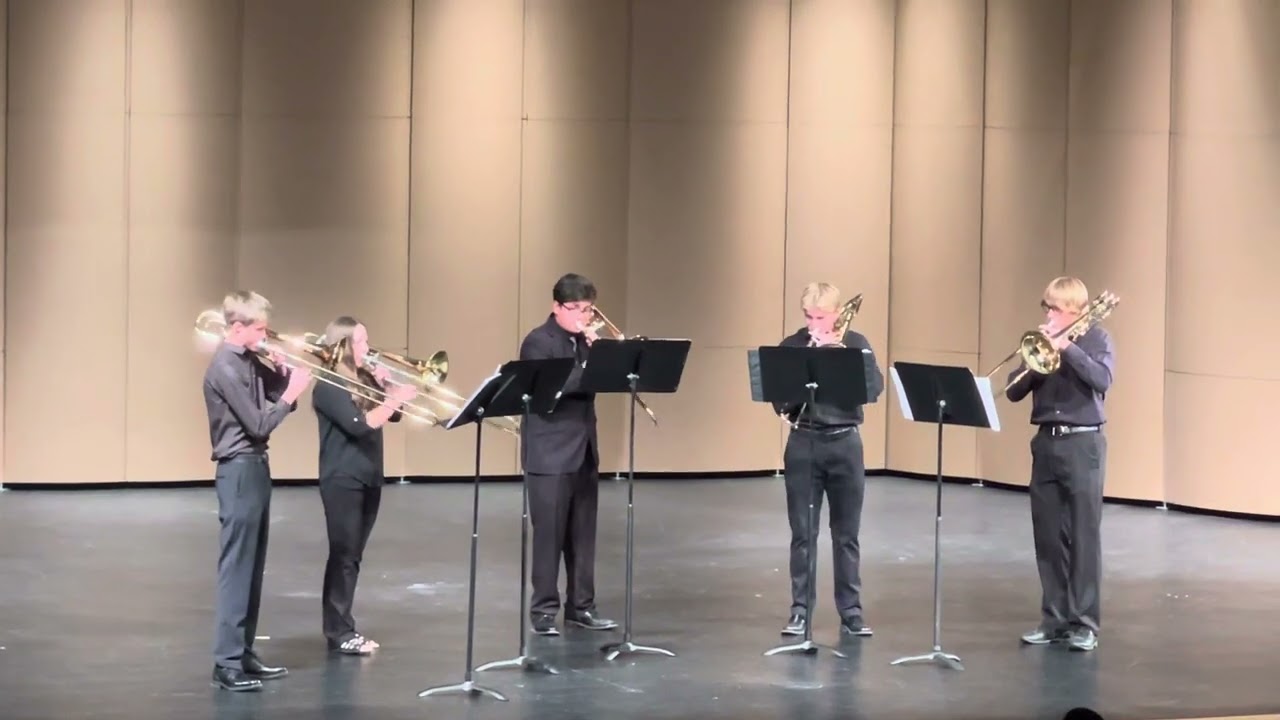One Final Push by Brian Sadler | BWest Wind Trombone Ensemble | 2024 Fall Concert