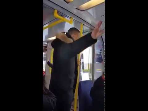 *SHOCKING* War veteran in Sweden is not given a seat on a tram (RACISM)