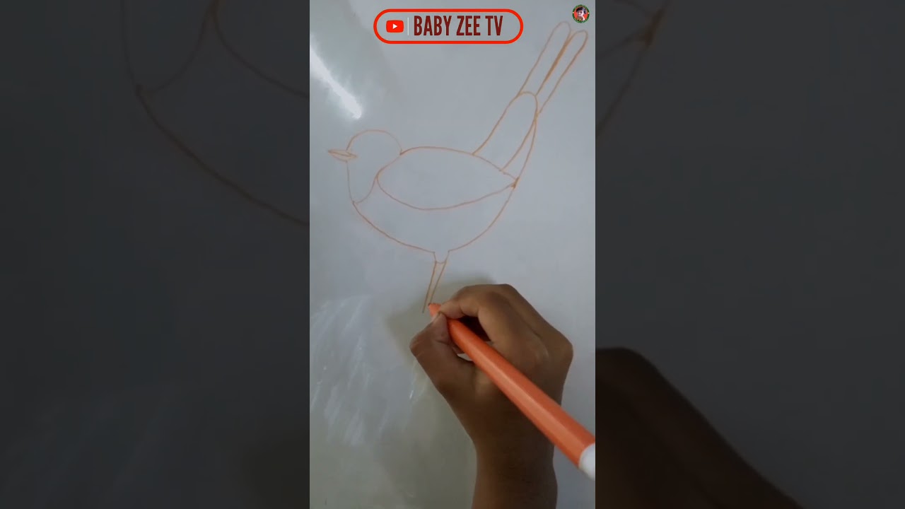 🔥 Magpie Bird Draw 🔥 Shorts 🔥 