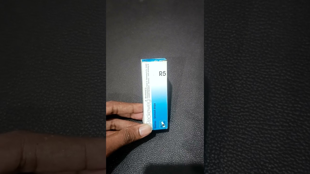 R 5 drop stomach drop Dr reckeweg acidity gases indignation stomach problems