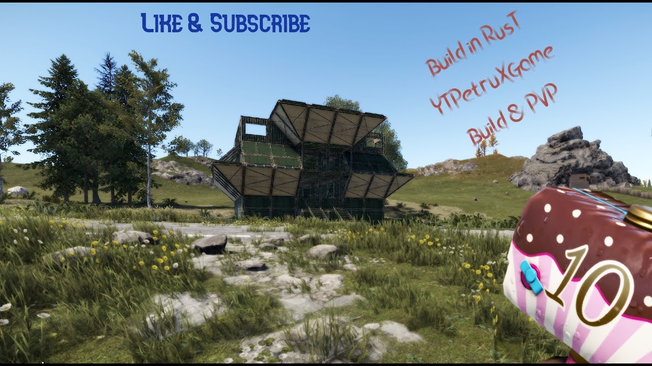 RusT Build & PVP 3H Of RusT - YouTube