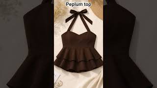 comment for link 🔗.                         #viral   #peplumtop  #ootd   #fashioninspo  #viral
