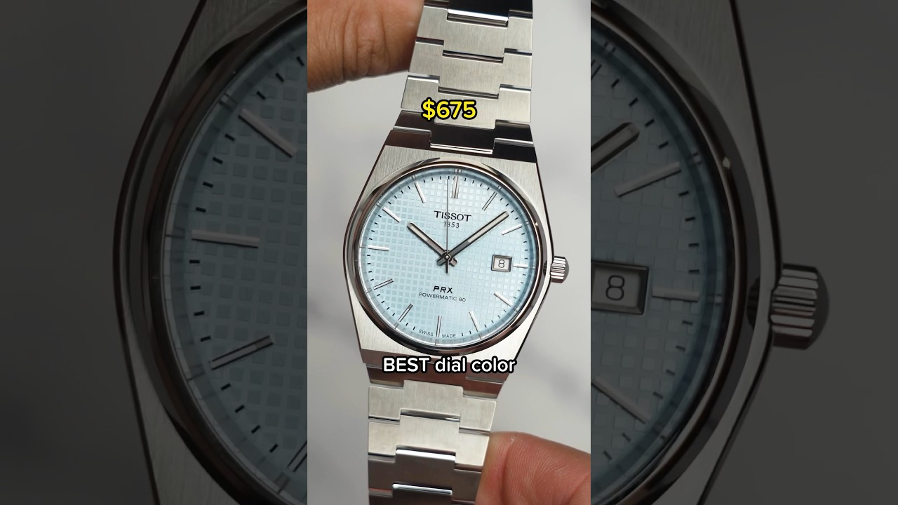 Tissot PRX’s best dial color? 🩵