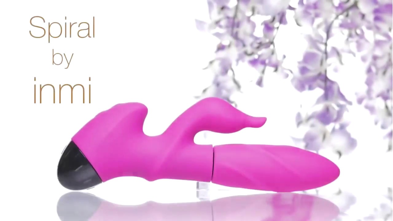 Inmi AE994 Spiral 10x Roterende Rabbit Vibrator - Roze