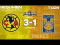 Resumen y goles | América 3-1 Tigres | Guard1anes 2020 Liga BBVA MX - J16 | TUDN