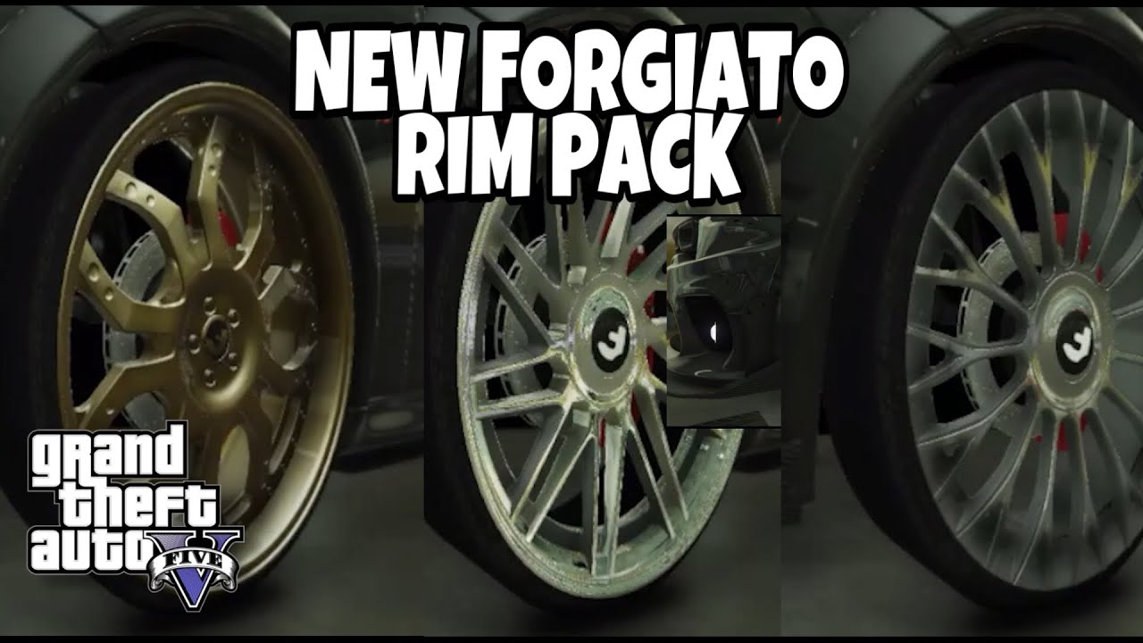 New & Rucci’s Rim Pack In GTA 5 RP (FiveM) GTA 5 Custom Rims
