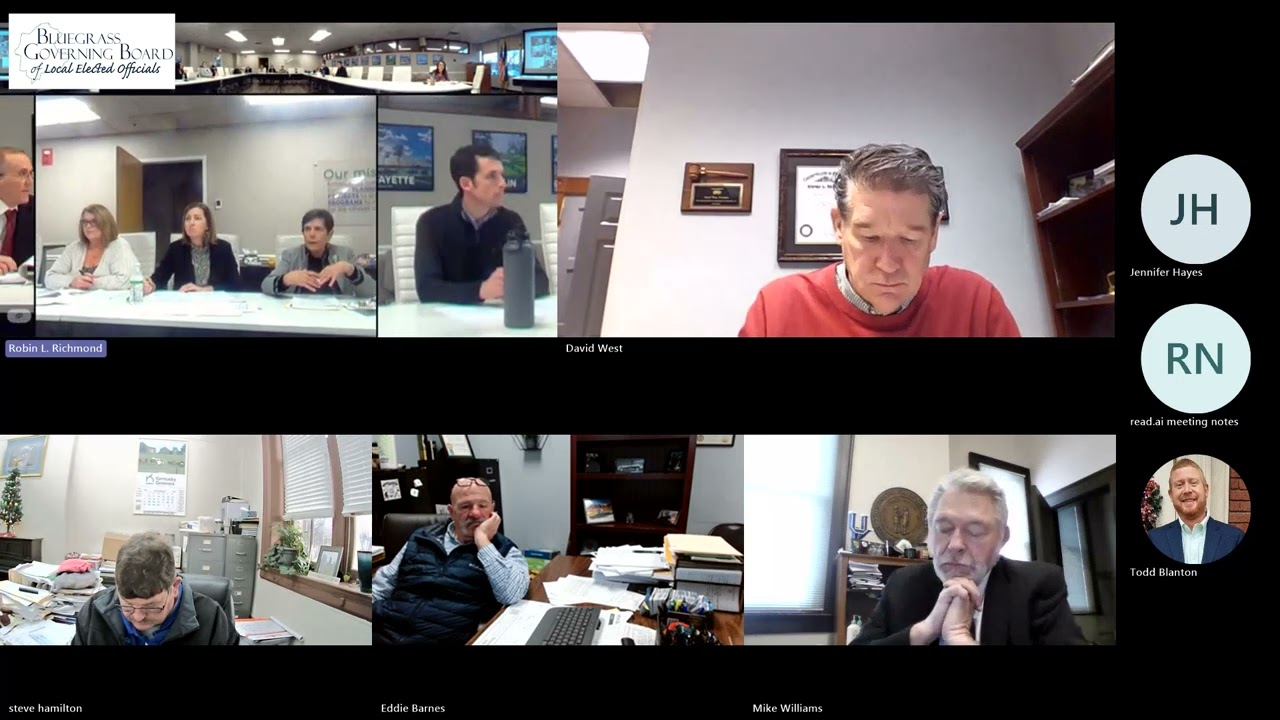 LEO Executive Committee Meeting for December 17, 2025