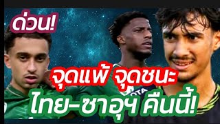 ฟัง"จุดแพ้ จุดชนะ" ไทย-ซาอุฯ คืนนี้ 22.30 น. #อิชิอิ #ช้างศึก #ฟุตบอลไทย #มาดามแป้ง