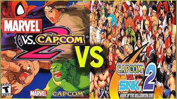 Marvel vs Capcom 2 vs Capcom vs Snk 2 -  2D Kings Battle it out!