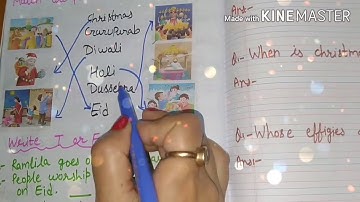 class 1 evs worksheet our festival/evs worksheet our festival class 1/@englishworksheet