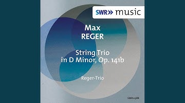 String Trio No. 2 in D Minor, Op. 141b: III. Vivace