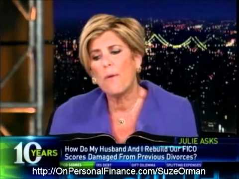 Suze Orman - How To Improve Your FICO Score - YouTube