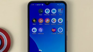 How to enable/disable High Contrast Text on Realme C15 Android 11