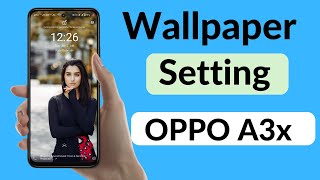 oppo a3x automatic change wallpaper setting / how to turn on off lock screen wallpaper oppo a3x screenshot 5