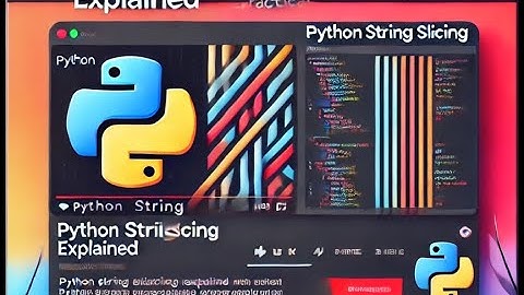 Mastering String Slicing in Python | Python for Beginners | Full Tutorial with Examples #python