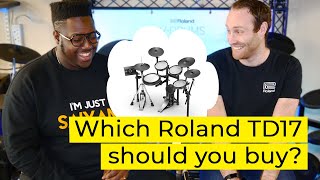 Which Roland TD17 should you buy? Overview with a Roland Representative | Drumshack London