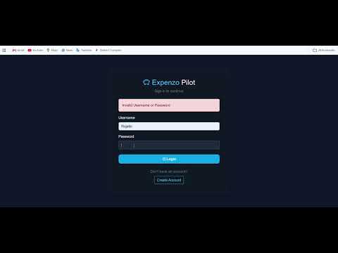 Expense Tracker App With Session Authentication Using Flask