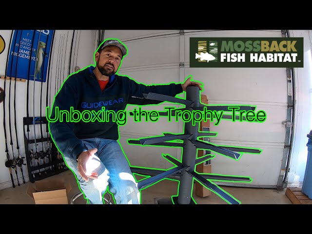 Mossback Fish Habitat Trophy Tree (Unboxing and Assembling) 