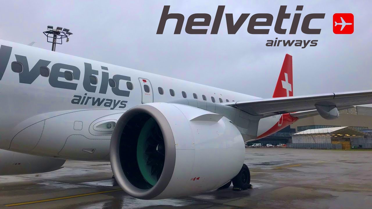 🇨🇭 Zurich - Paris CDG 🇫🇷  Helvetic Airways Embraer E195  [FULL FLIGHT REPORT] Economy Class