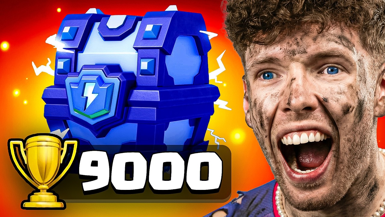 😱🤯9000 TROPHÄEN SENSATION mit 0,00€... (Hardcore F2P) | Clash Royale Deutsch