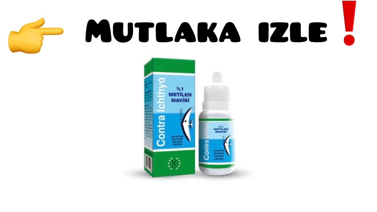 Metilen mavisi nasıl kullanılır doğru metilen kullanımı #metilen #akvaryum #trendvideolar #içparazit