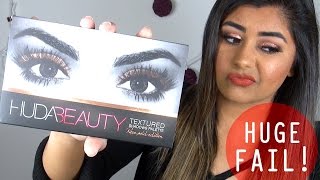 HUDA BEAUTY Textured Shadows Palette Rose Gold Edition ❄ Review & Swatches!