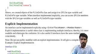 S25|C#| interface