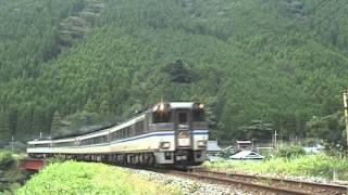 HD播但線特急「はまかぜ」20100913ハセイクカーブ(1D)