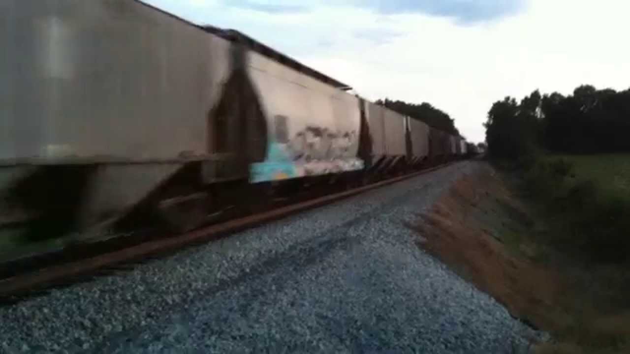 CSX K802 With 7 Engine All CSX Lashup! - YouTube