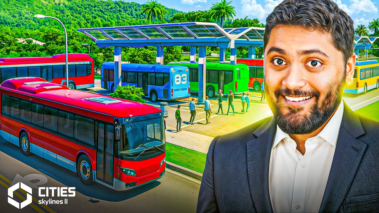 I Built a Bus Station in Cities: Skylines 2 Gameplay #3 - YouTube