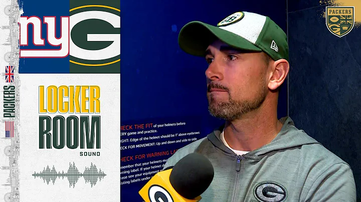 Matt LaFleur 1-on-1 after Packers loss to Giants