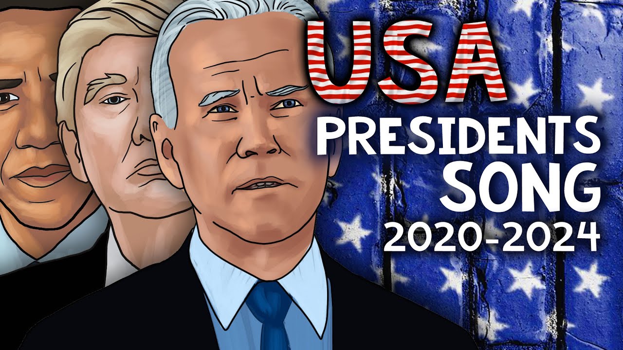 US Presidents Song  Presidents 1 46 In Order  2021 Update