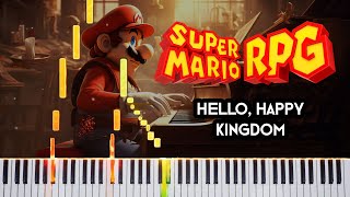 Super Mario RPG  Hello, Happy Kingdom (Piano Synthesia)