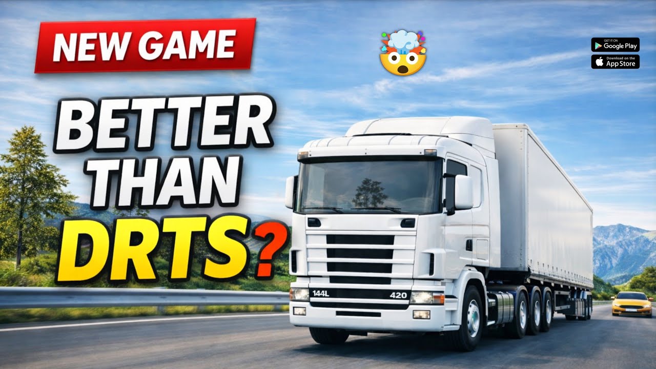 Эта игра лучше, чем Drive Real Truck Simulator? 🔥🤯