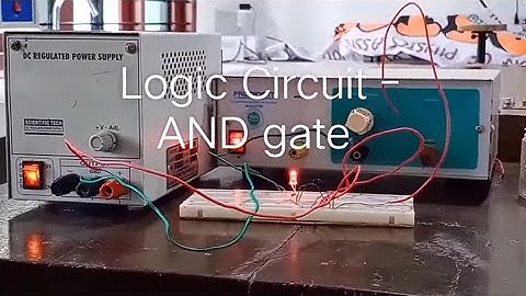 Logic Gates - AND gate