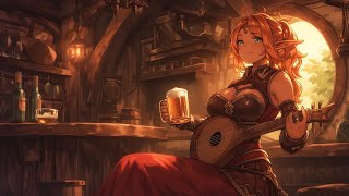 Relaxing Day in Tavern - Relaxing Medieval Music, Fantasy Bard/Tavern Ambience, Relax Celtic Music