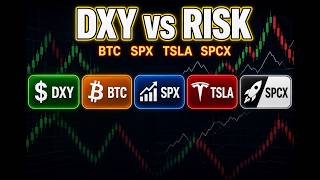 DXY BITCOIN SPX TSLA SPCX