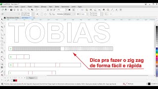 #32 - How to make the zig zag undercut in the channel letter using eCut 7 Corel