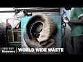 One Nigerian Entrepreneur&#39;s Solution For Millions of Old Tires | World Wide Waste | Insider Business