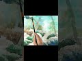 #shorts Drawing Landscape Watercolor- Forest road (wet-in-wet. Fabriano rough) NAMIL ART