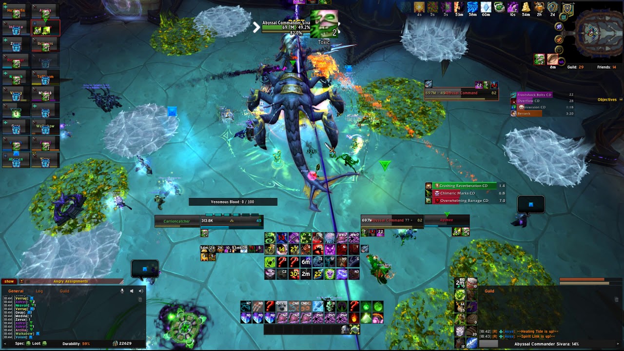 Mythic Abyssal Commander Sivara - Unholy DK