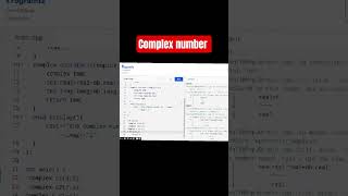 addition of complex number using operator overloading #coding