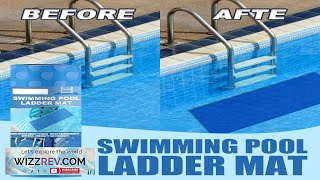 Swimming Pool Ladder Mat Non Slip Pool Step Protection Cushion 34.6X8.6 In Swimming Review