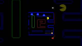 When power pallet didn't work in Google Pac-Man #pacman #pacmandoodle #pacmanworld #pacmanparty