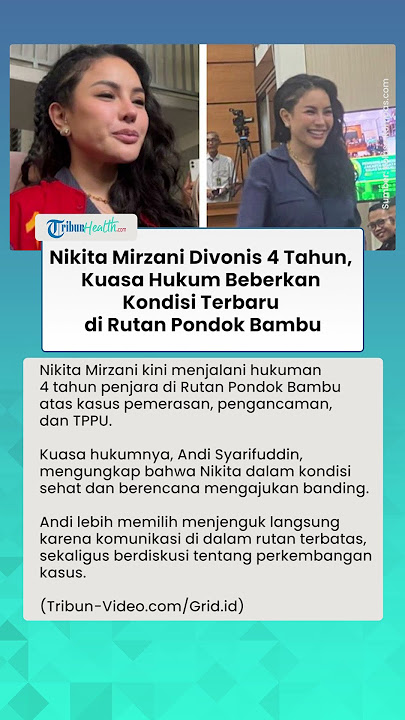 Nikita Mirzani Divonis 4 Tahun, Kuasa Hukum Beberkan Kondisi Terbaru di Rutan Pondok Bambu