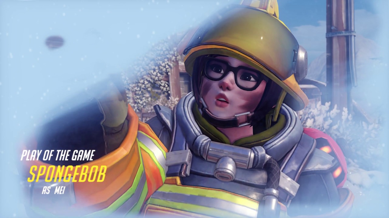 ⚫ Overwatch - Mei snowball fight